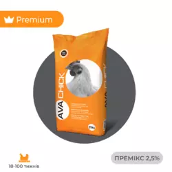 Премікс для продуктивних курей несучок AVA Chick MIX HHL 2,5%